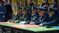 11 октября состоялось торжественное открытие военно-спортивной игры «Зарница»