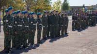 11 октября состоялось торжественное открытие военно-спортивной игры «Зарница»