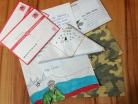 Мостик от сердца к сердцу»: школьники Байконура присоединились  к акции «Письмо солдату»