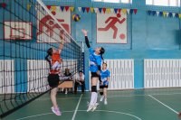 На спартакиаде разгорелись волейбольные баталии
