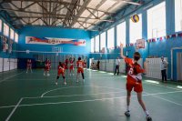 На спартакиаде разгорелись волейбольные баталии