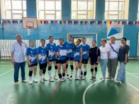 На спартакиаде разгорелись волейбольные баталии