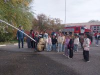 Экскурсия в пожарную часть для юных талантов