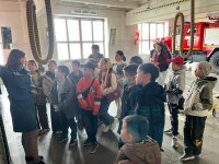 Экскурсия в пожарную часть для юных талантов