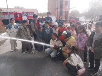 Экскурсия в пожарную часть для юных талантов