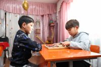 Шашечный поединок дружбы