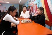 Шашечный поединок дружбы