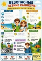 Внимание! Безопасное лето! Безопасные каникулы!