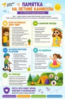 Внимание! Безопасное лето! Безопасные каникулы!