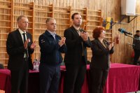 Юные бойцы на ринге: в Байконуре прошло Первенство по кикбоксингу