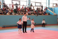 Юные бойцы на ринге: в Байконуре прошло Первенство по кикбоксингу
